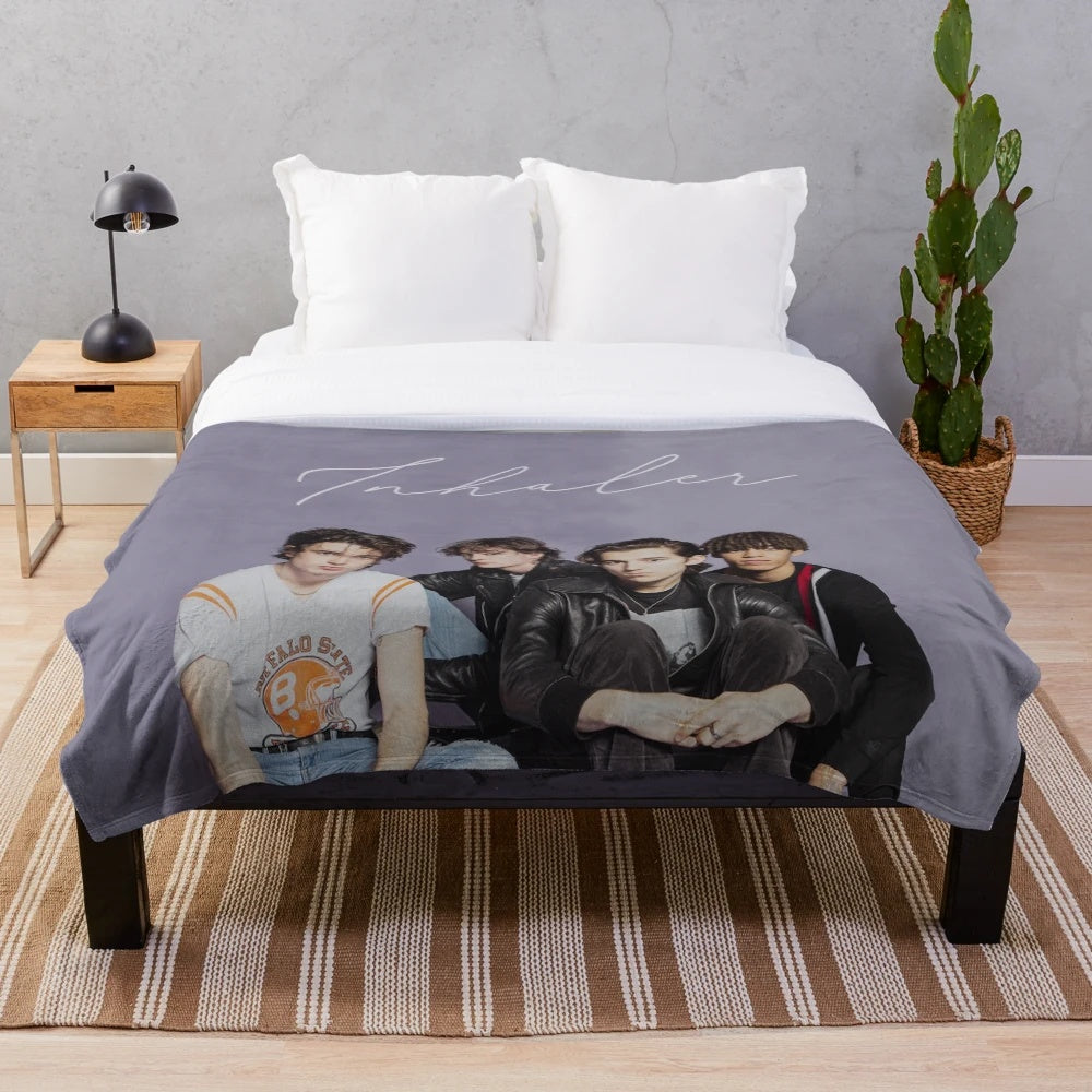Inhaler Band Plush Blanket