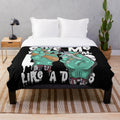 Injection themed plush blanket