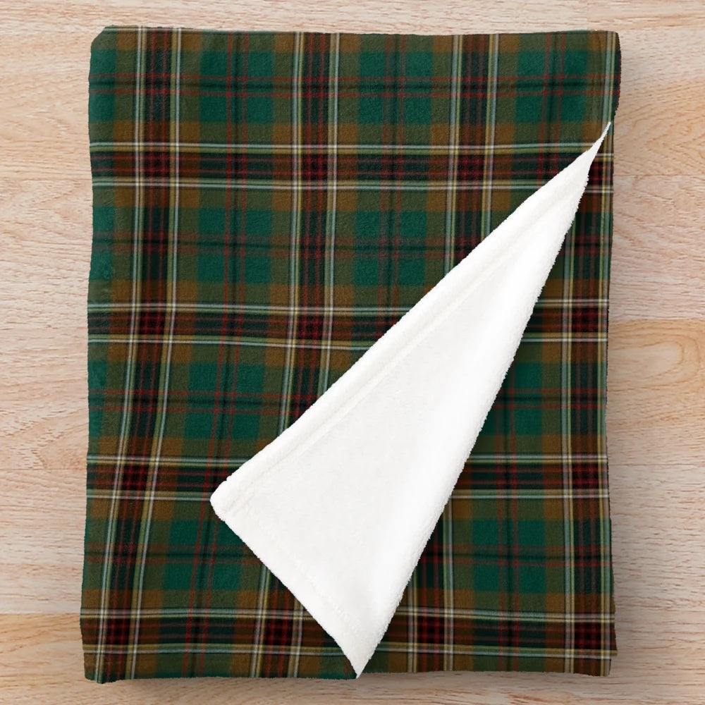 Murphy Tartan Classic Irish Plaid Plush Blanket
