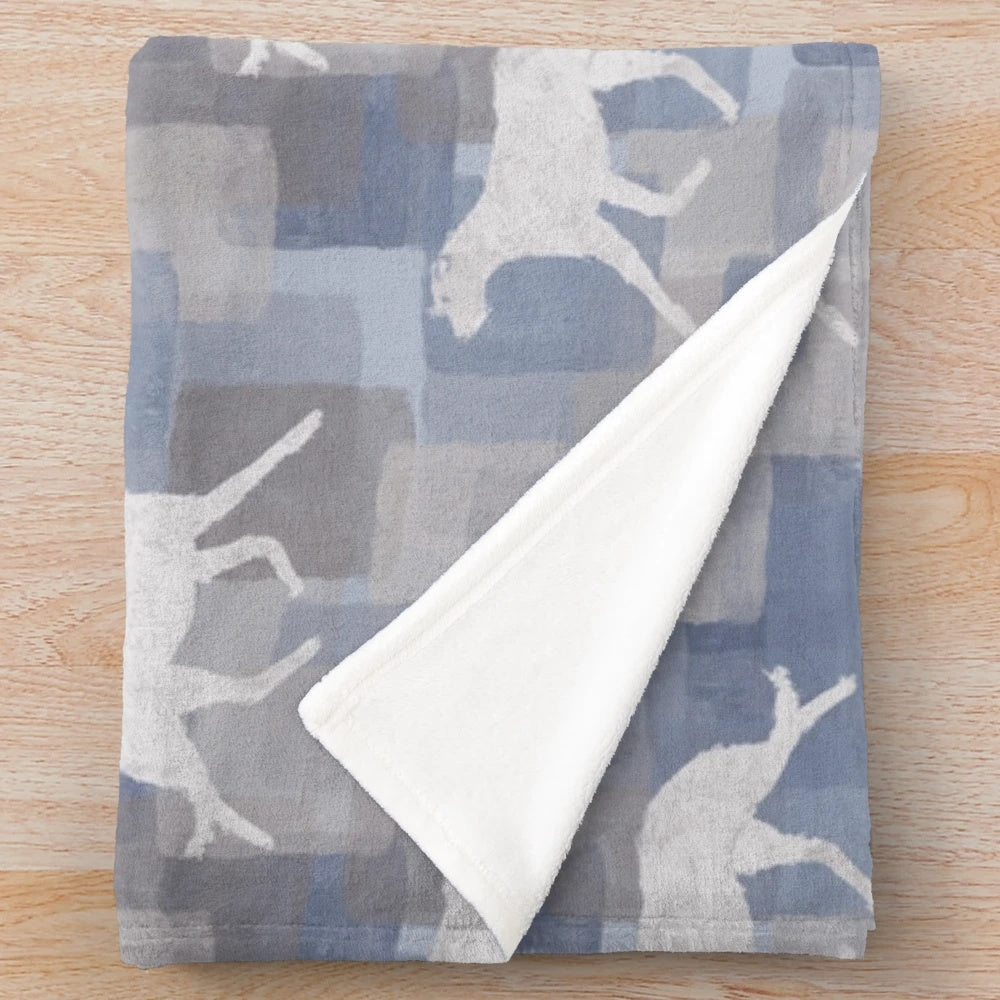 Soft and plush Irish wolfhounds blanket