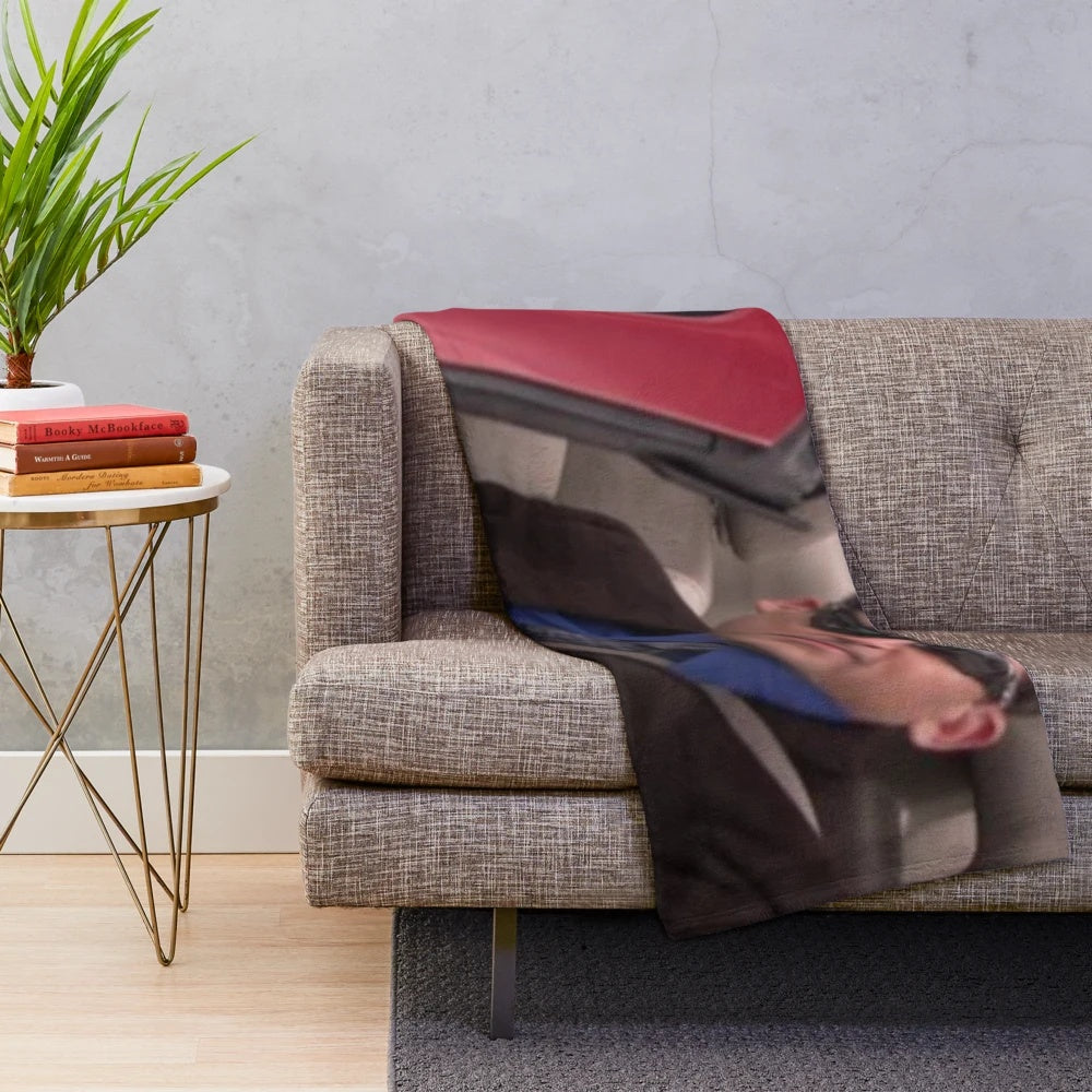 Cozy plush blanket featuring a "It's Britney Bitch" design, inspired by the popular TV show The Office