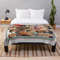 ITYSL plush blanket featuring characters and quotes from the hit comedy series