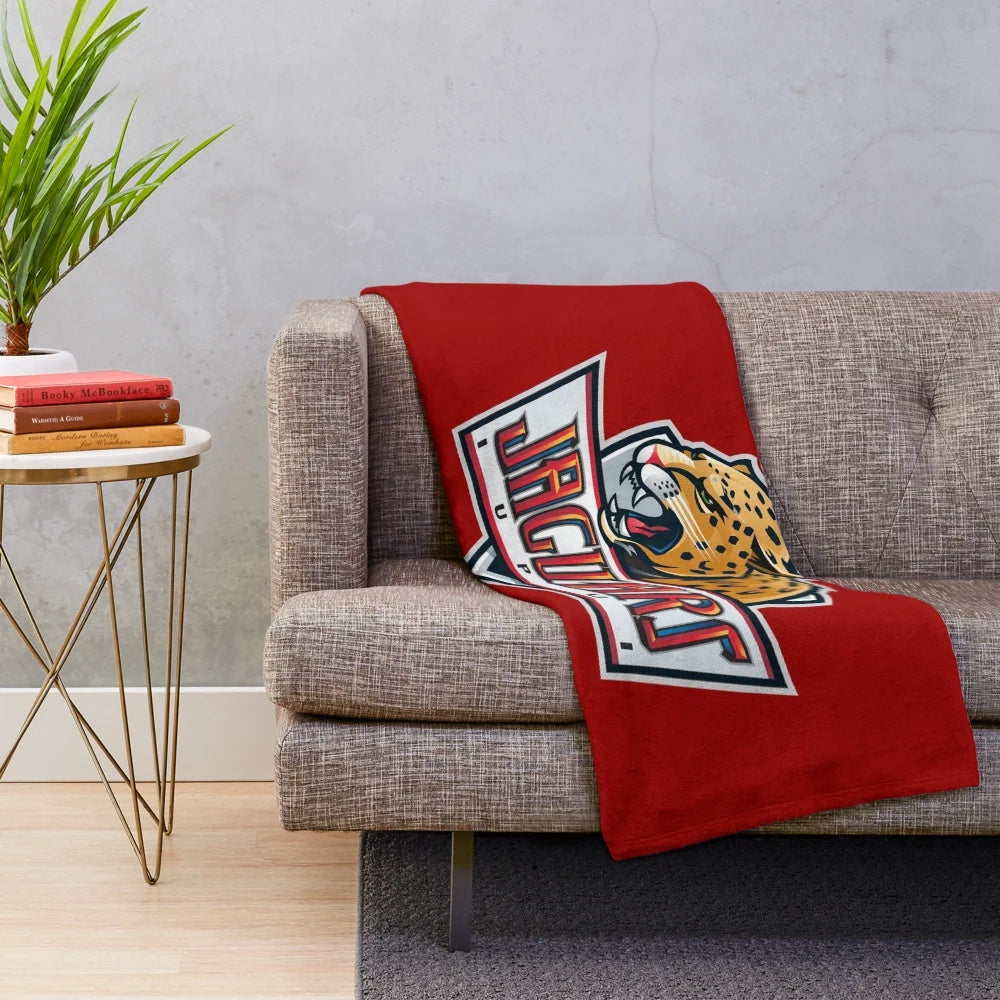 Soft and Cuddly IUPUI Jaguars Plush Blanket