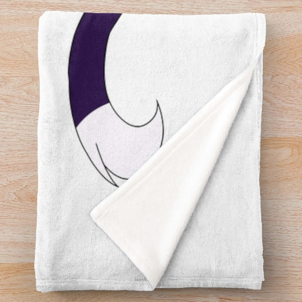 Ivy Pool Plush Blanket with a dark forest design
