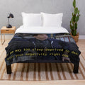 Jake Peralta inspired plush blanket