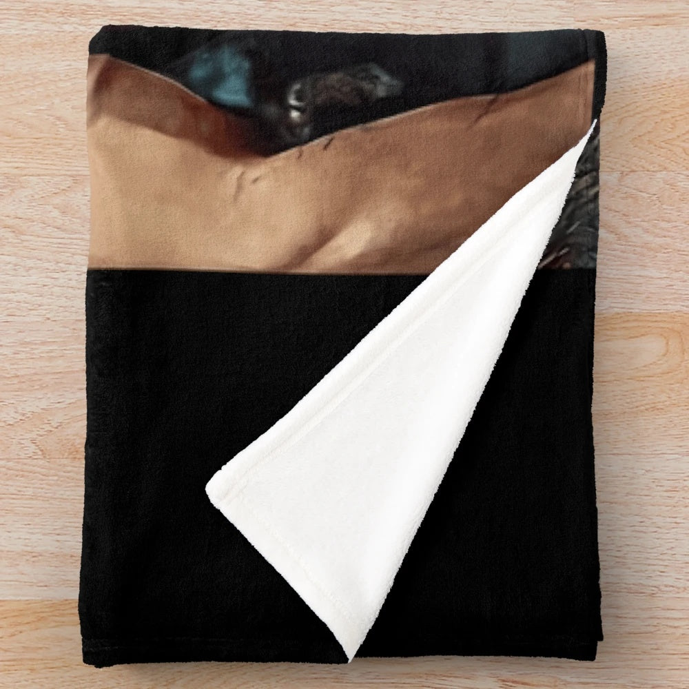 Jason Momoa inspired plush blanket