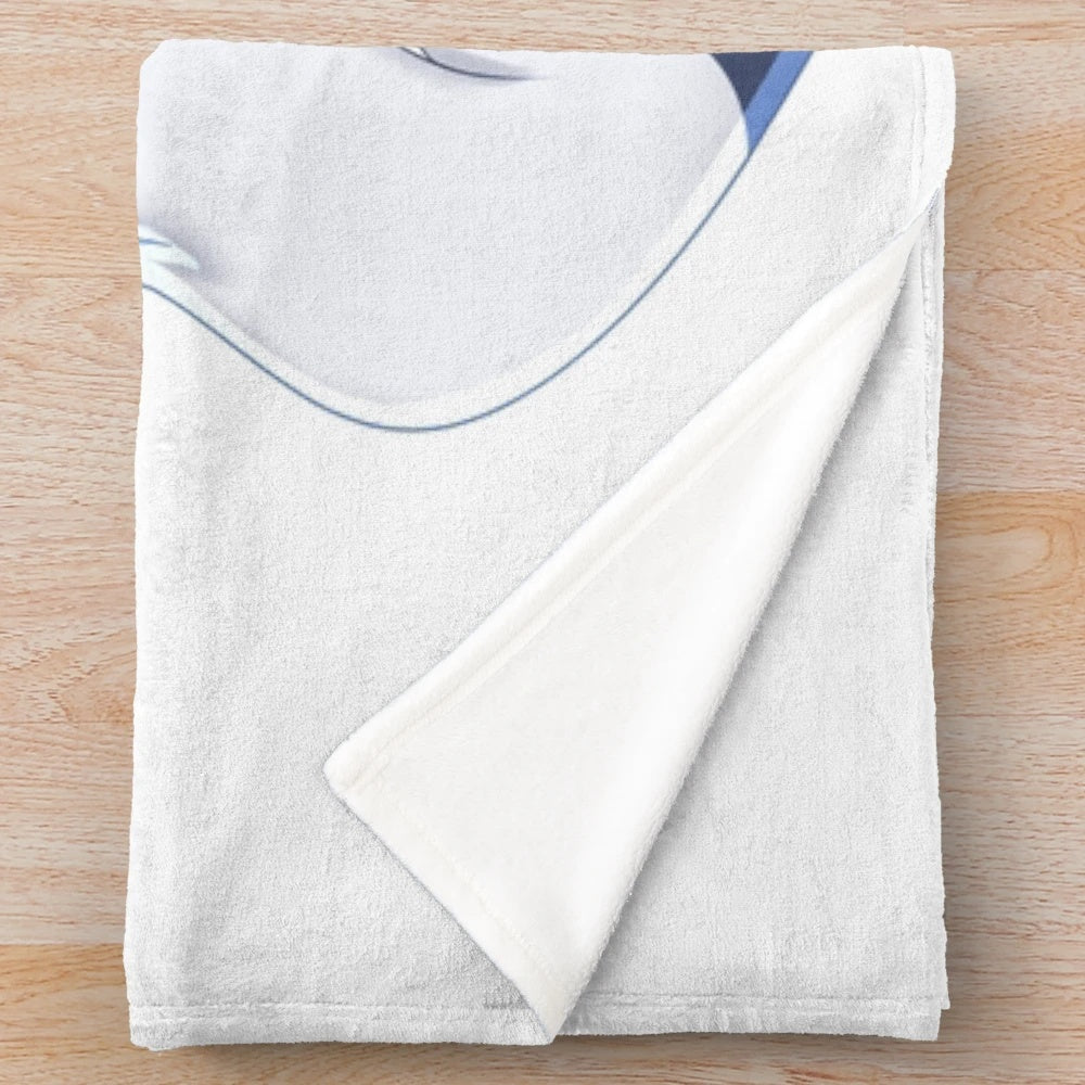 Jayfeather inspired plush blanket with warrior cats design