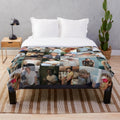 Soft and Plush Jeremy Allen White Inspired Blanket