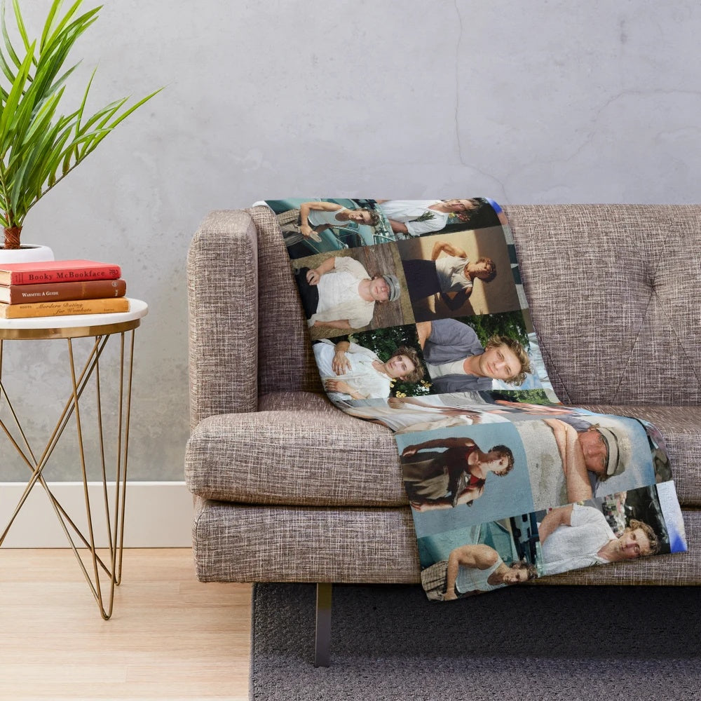 Soft and Plush Jeremy Allen White Inspired Blanket