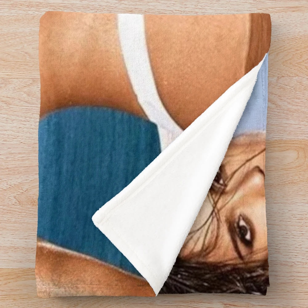Jessica Alba Inspired Plush Blanket