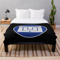 Plush Jethro Tull themed blanket with a progressive rock vibe