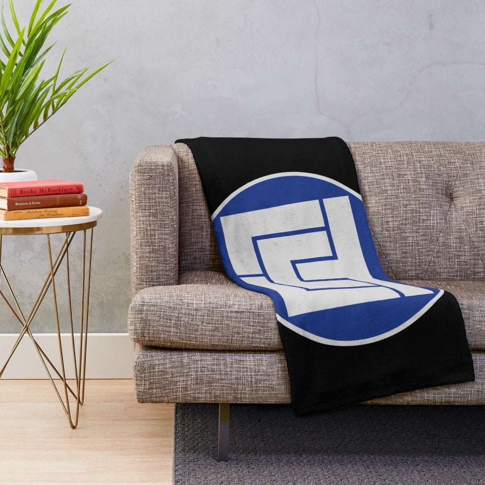 Plush Jethro Tull themed blanket with a progressive rock vibe