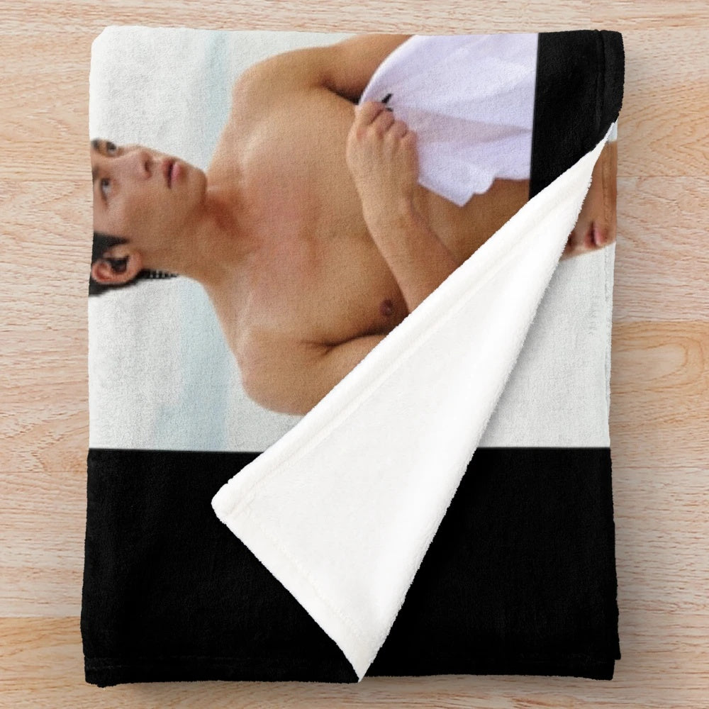 Ji Chang Wook inspired plush blanket for Korean drama enthusiasts