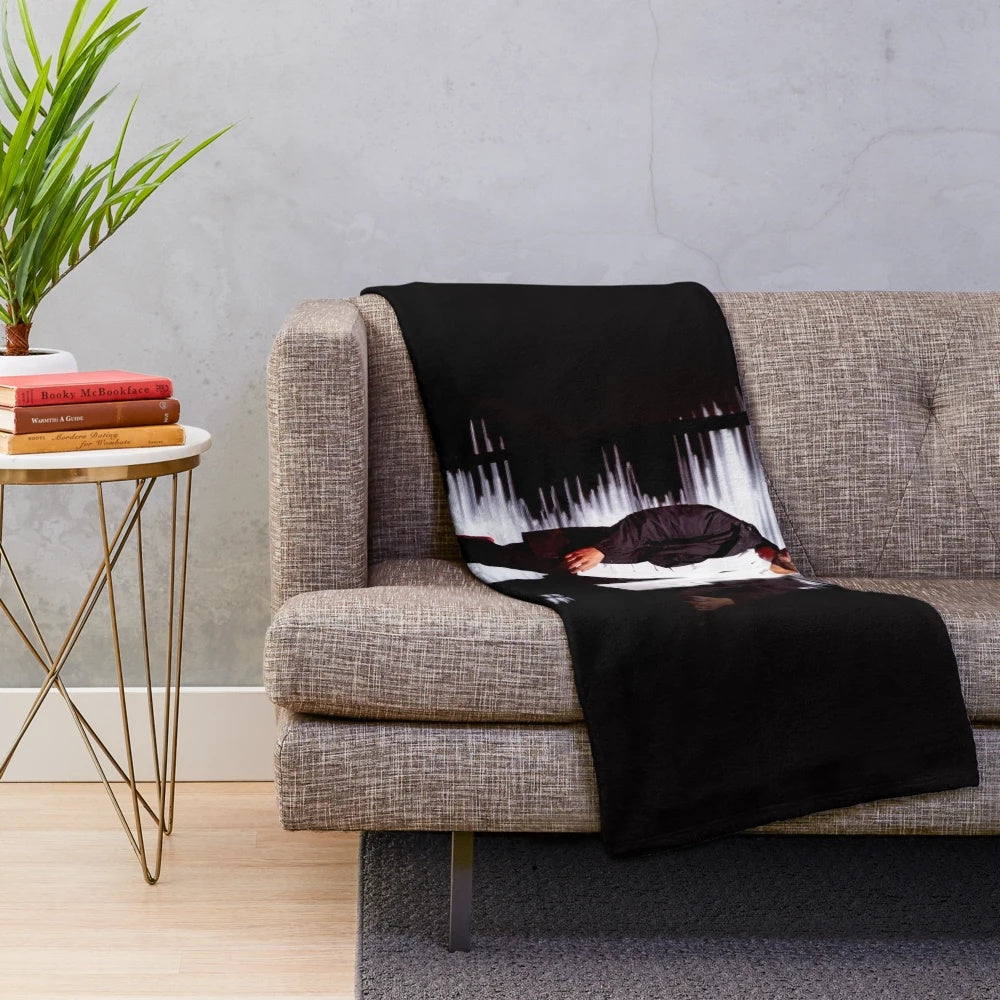 JLS-inspired plush blanket with soft and cozy design
