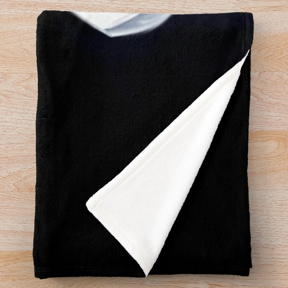 Johnny Depp inspired celebrity portrait plush blanket