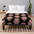 Soft and Snuggly Jon Hamm Inspired Plush Blanket