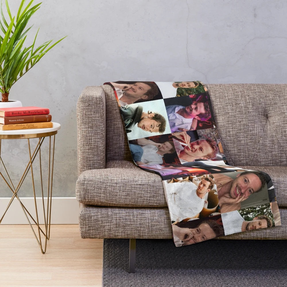 Joseph Quinn Inspired Plush Blanket