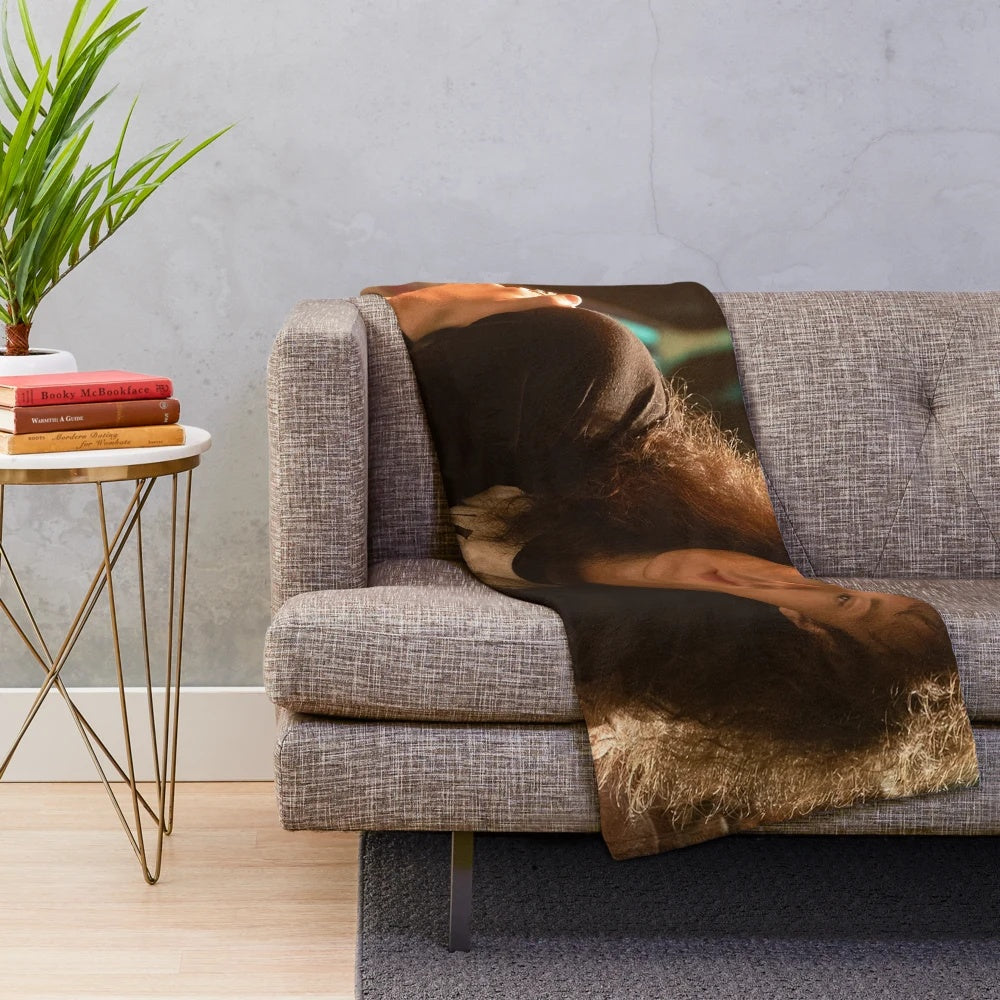 Soft and Plush Joseph Quinn Themed Blanket