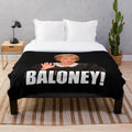 Judge Judy inspired baloney plush blanket