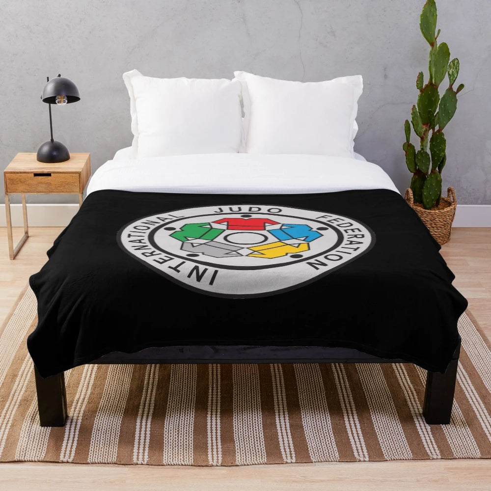 International Judo Federation Plush Blanket