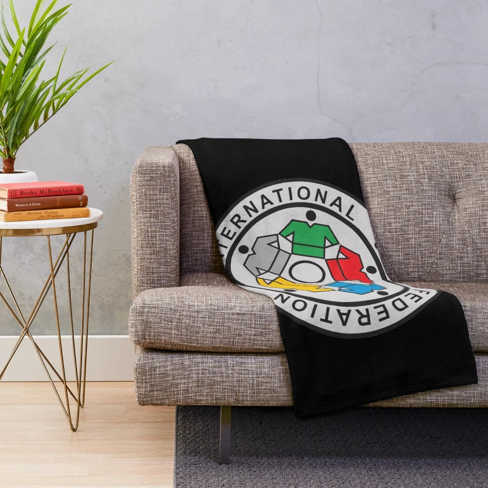 International Judo Federation Plush Blanket