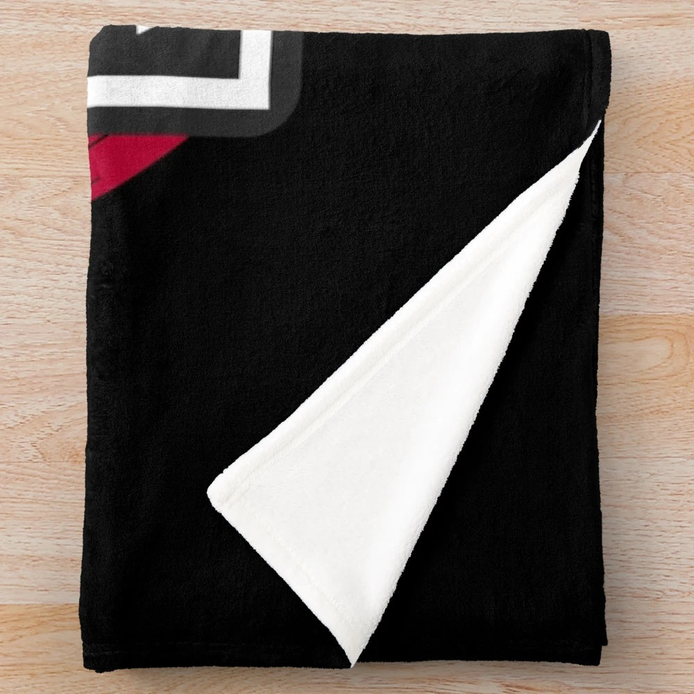 Judo plush blanket featuring Japanese martial arts design