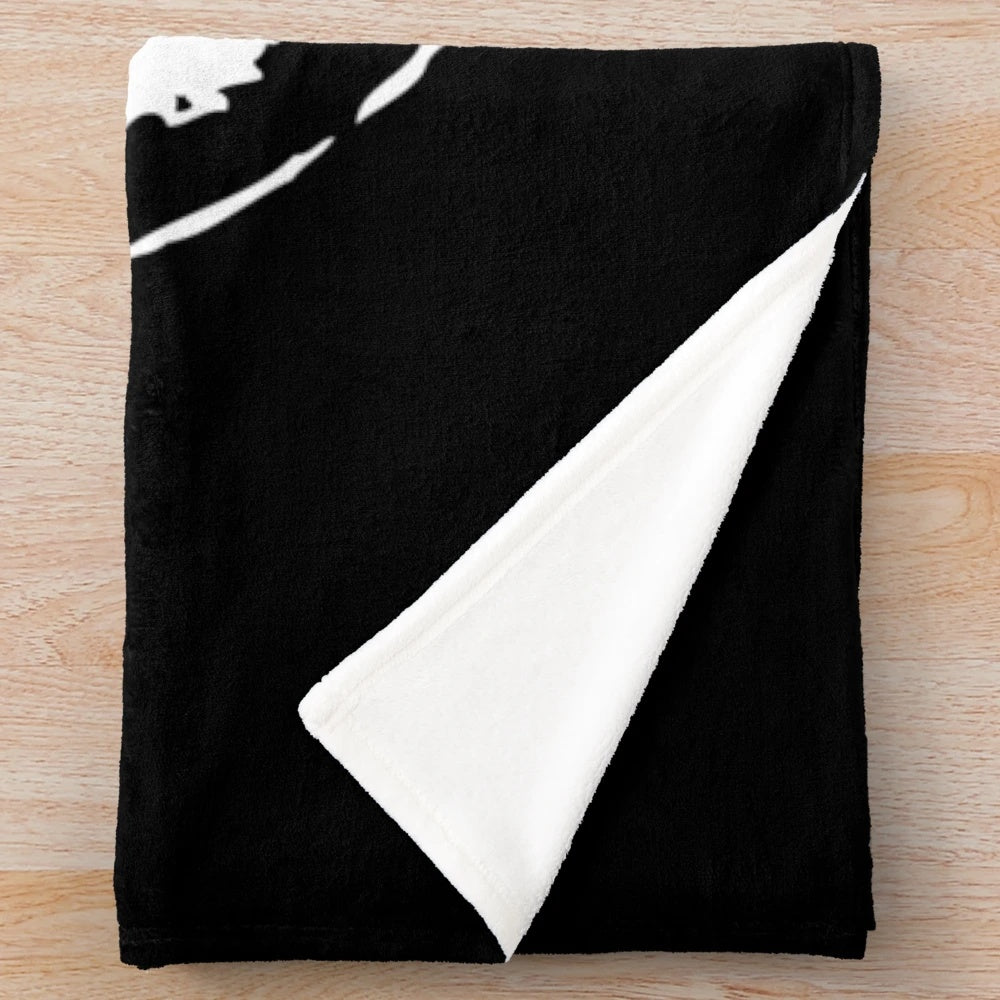 Judo Plush Blanket featuring traditional Japanese martial arts design