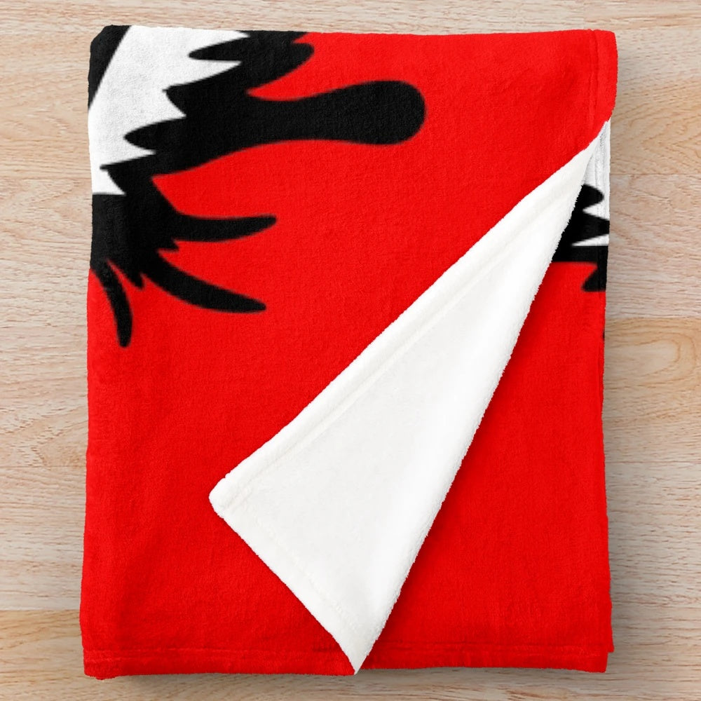 Juggalo-themed plush blanket