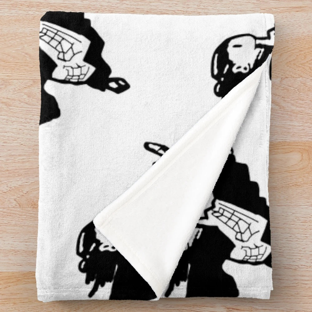 Jujutsu Kaisen Inspired Chibi Plush Blanket