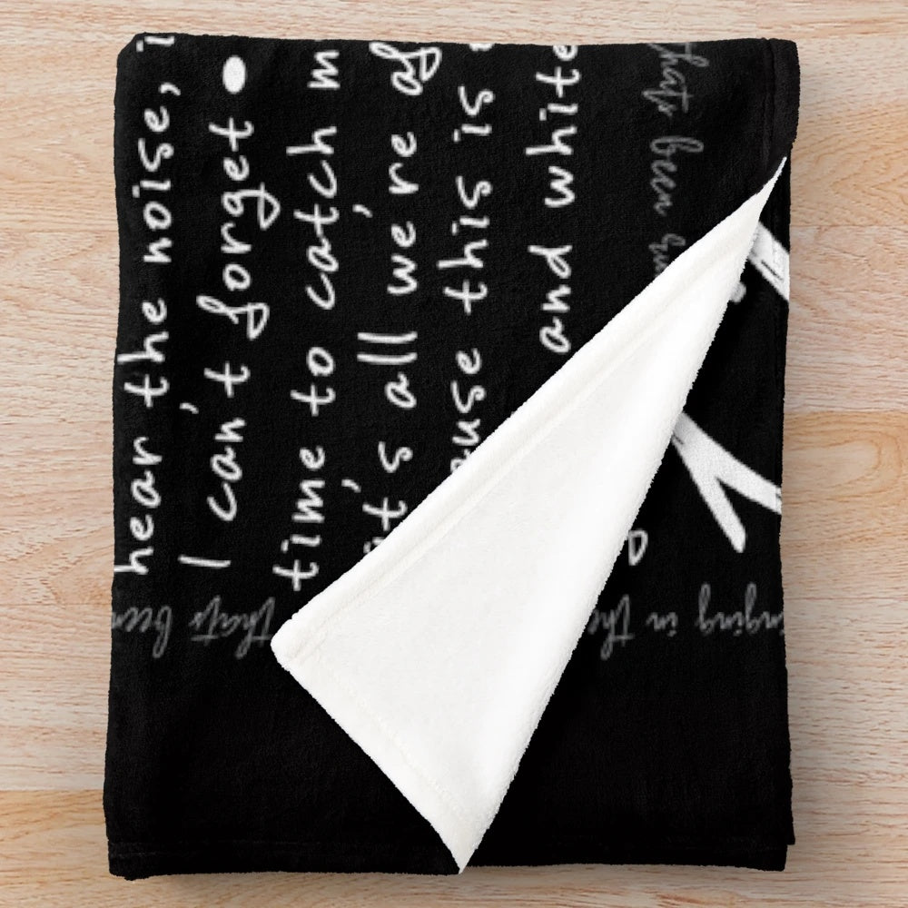 Soft and Snuggly "Julie and the Phantoms" Inspired Plush Blanket