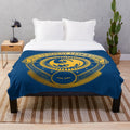 Jura Tempest Federation plush blanket with slime characters