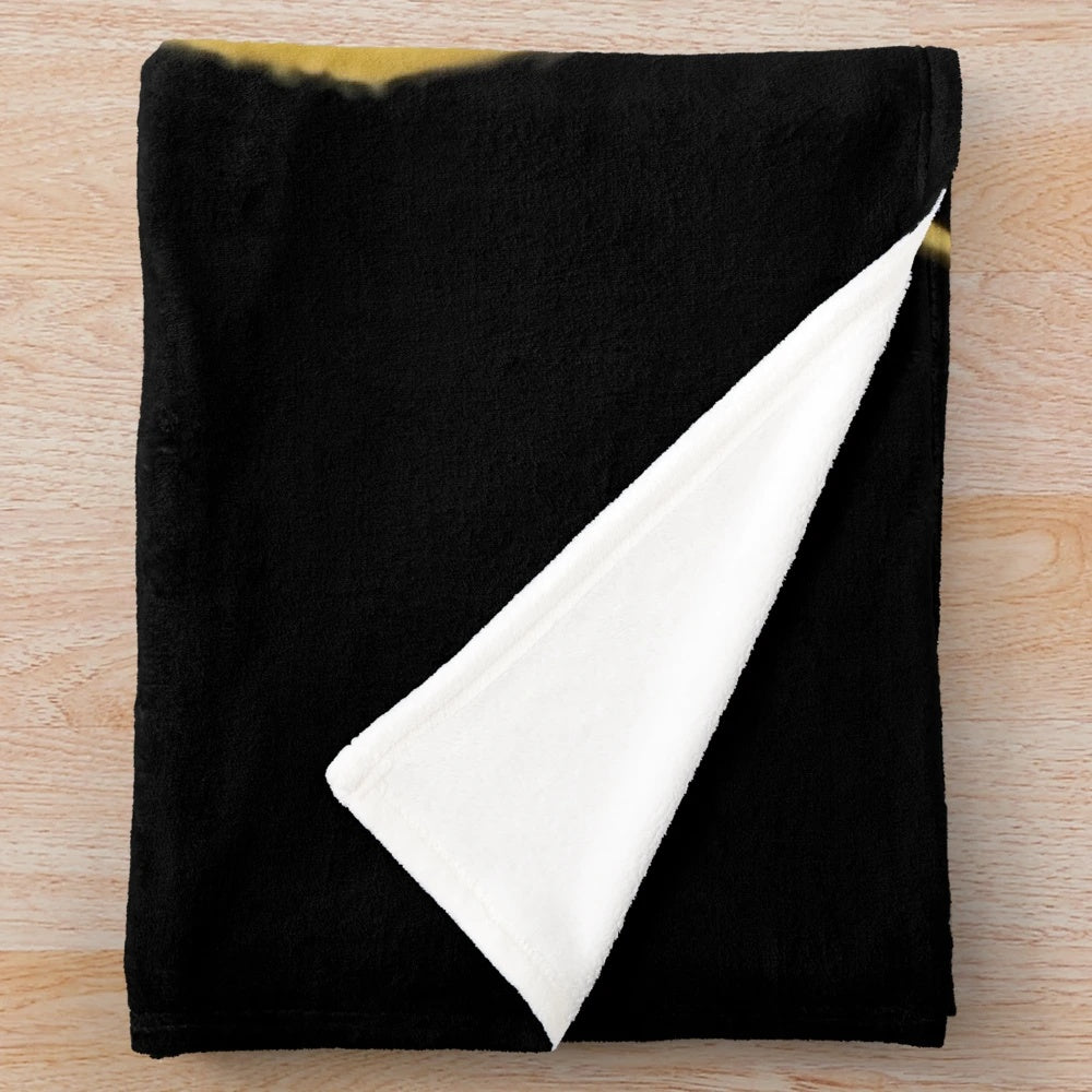 Justice Band Inspired Plush Blanket with Cross Logo Design