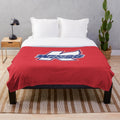 Kalamazoo Wings Plush Blanket for Hockey Lovers