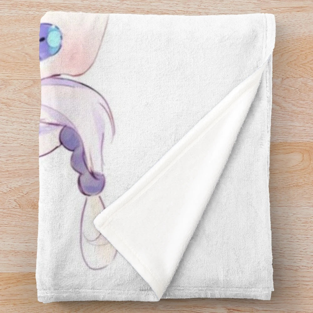 Kanna anime character plush blanket