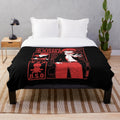 Karma Akabane inspired plush blanket with soft, cuddly fabric