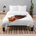 Katniss Plush Blanket - Soft and Cuddly Inspired by The Hunger Games