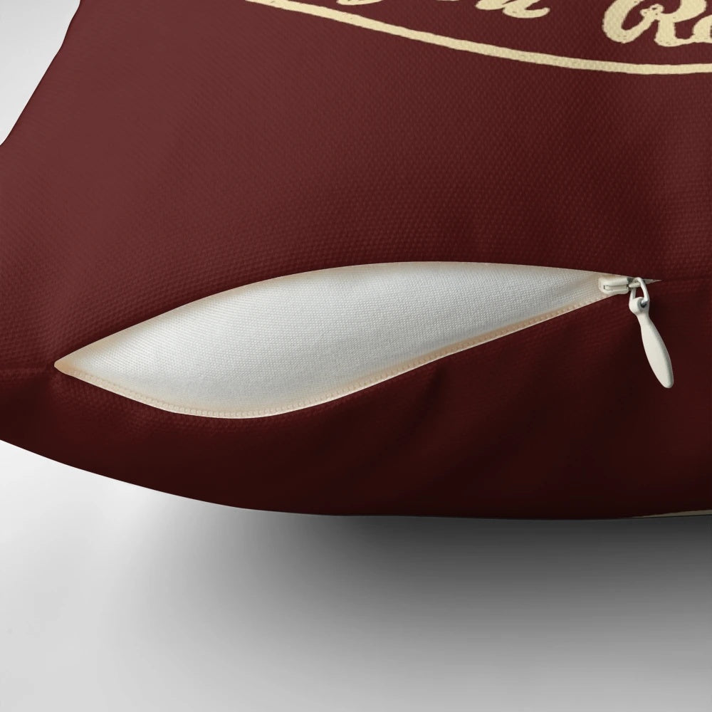 Soft, plush pillow in the shape of a cute cinnamon roll with bunny ears, perfect for a cozy, warm, and sweet bedroom accent.