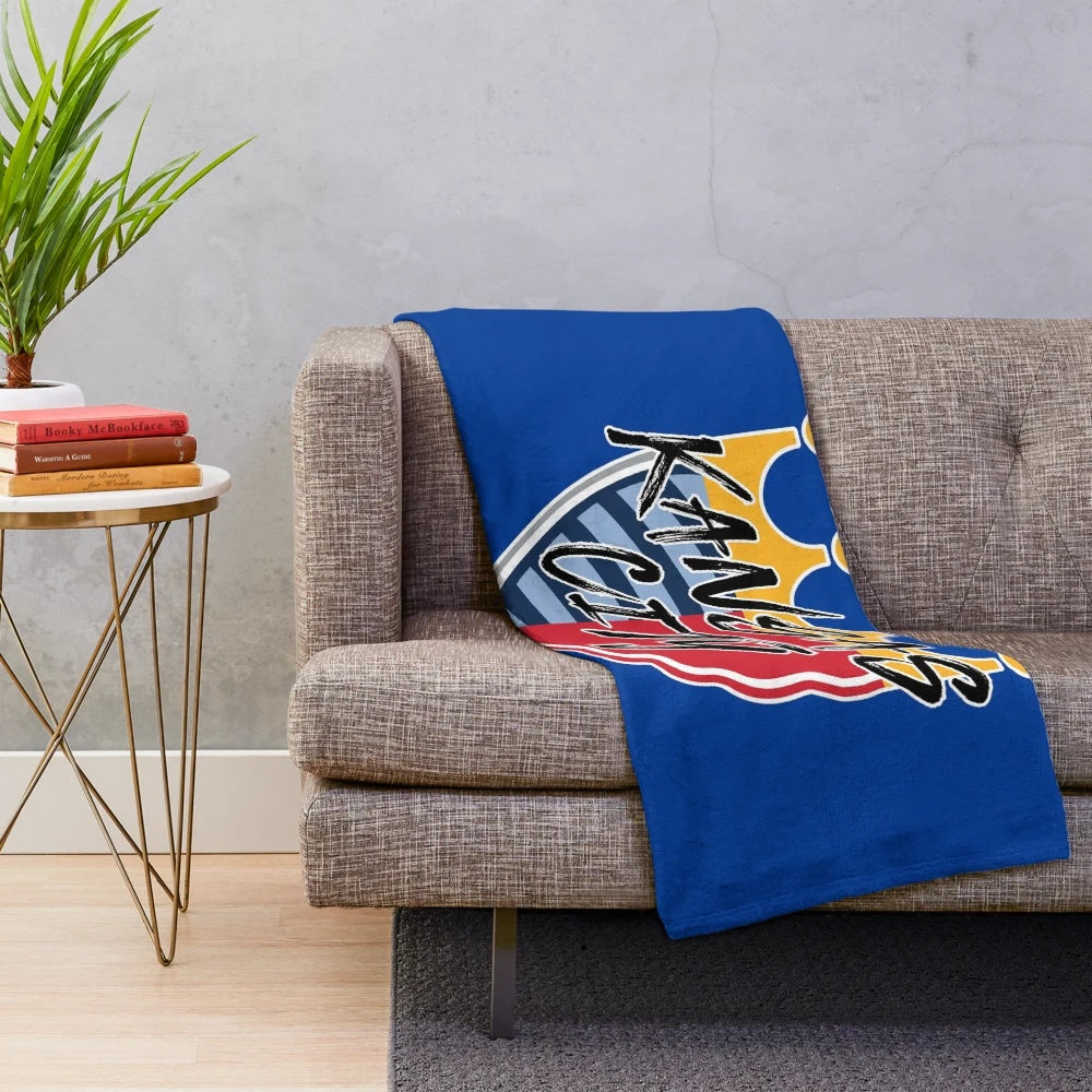 KC Sports Plush Blanket - Soft and Comfortable for Sports Fans