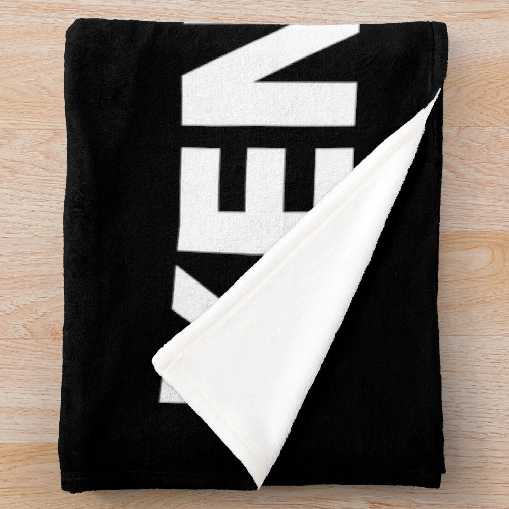 Kenworth-inspired plush blanket for truckers and truck enthusiasts
