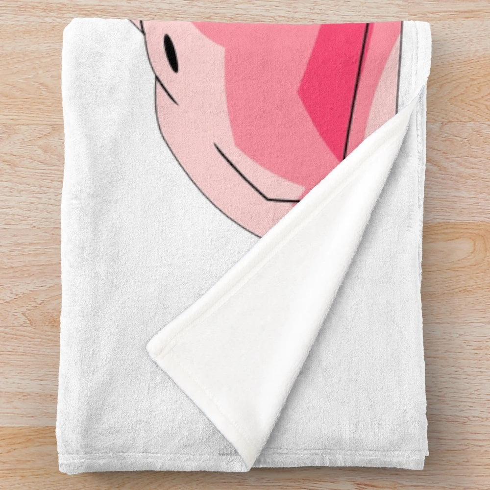 Kid Buu plush blanket from the Dragon Ball Z anime series