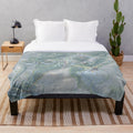 Killington Resort Trail Map Plush Blanket