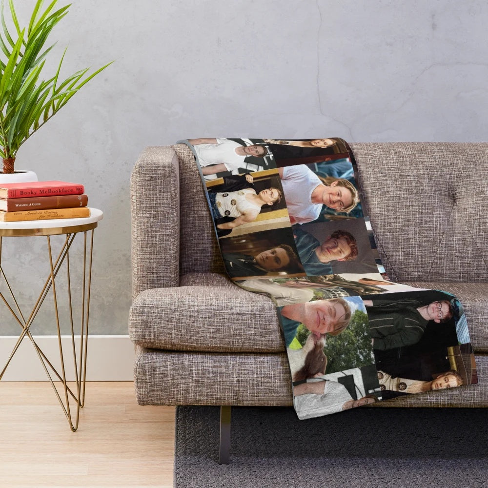 Kit Connor inspired plush blanket