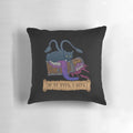 A plush, comfortable pillow featuring a whimsical cat design perfect for tabletop gaming enthusiasts.