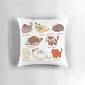 Soft, plush "Kitty Pillow" featuring a cute cat design inspired by the popular anime Neko Atsume and the TV series Gravity Falls.