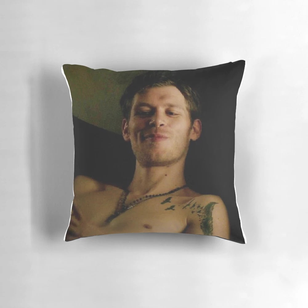 Soft, plush pillow featuring the Mikaelson family from The Vampire Diaries and The Originals TV shows.