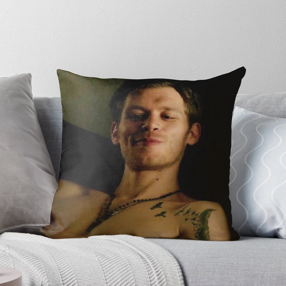 Soft, plush pillow featuring the Mikaelson family from The Vampire Diaries and The Originals TV shows.