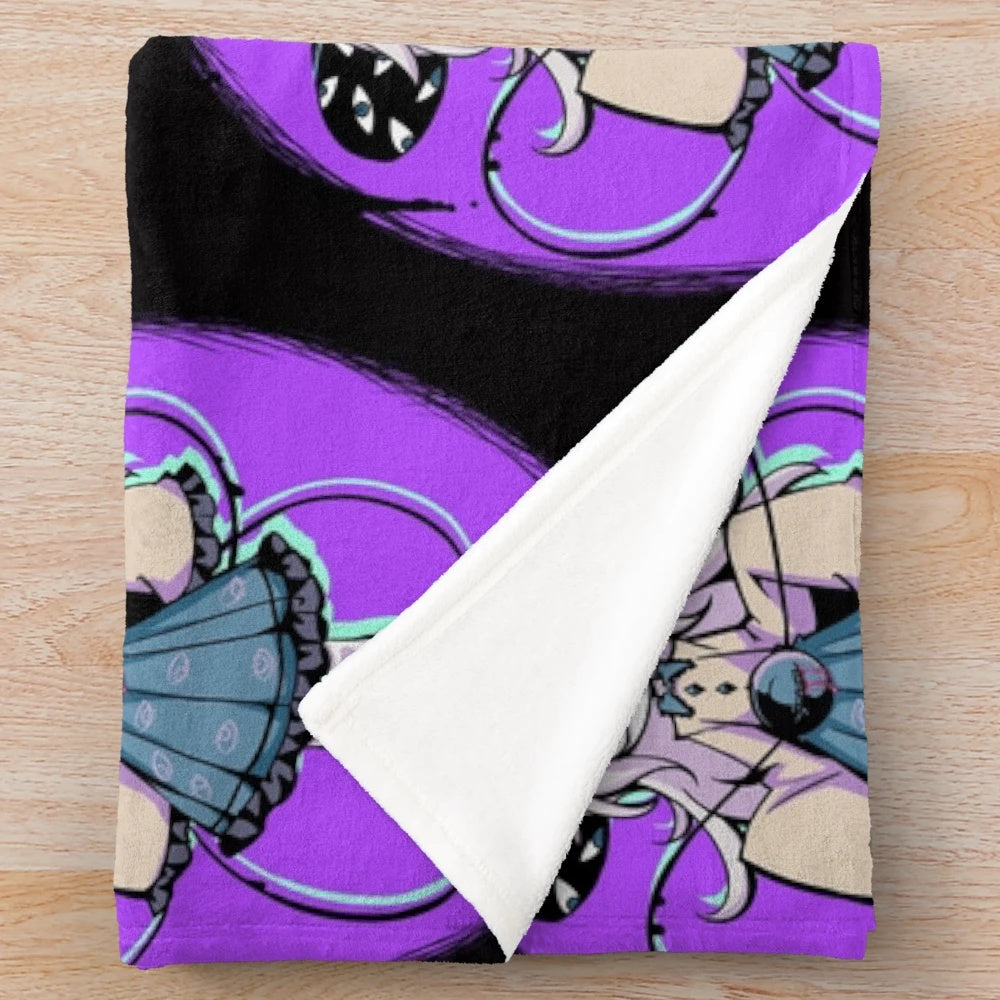 Koishi Komeiji Touhou inspired plush blanket