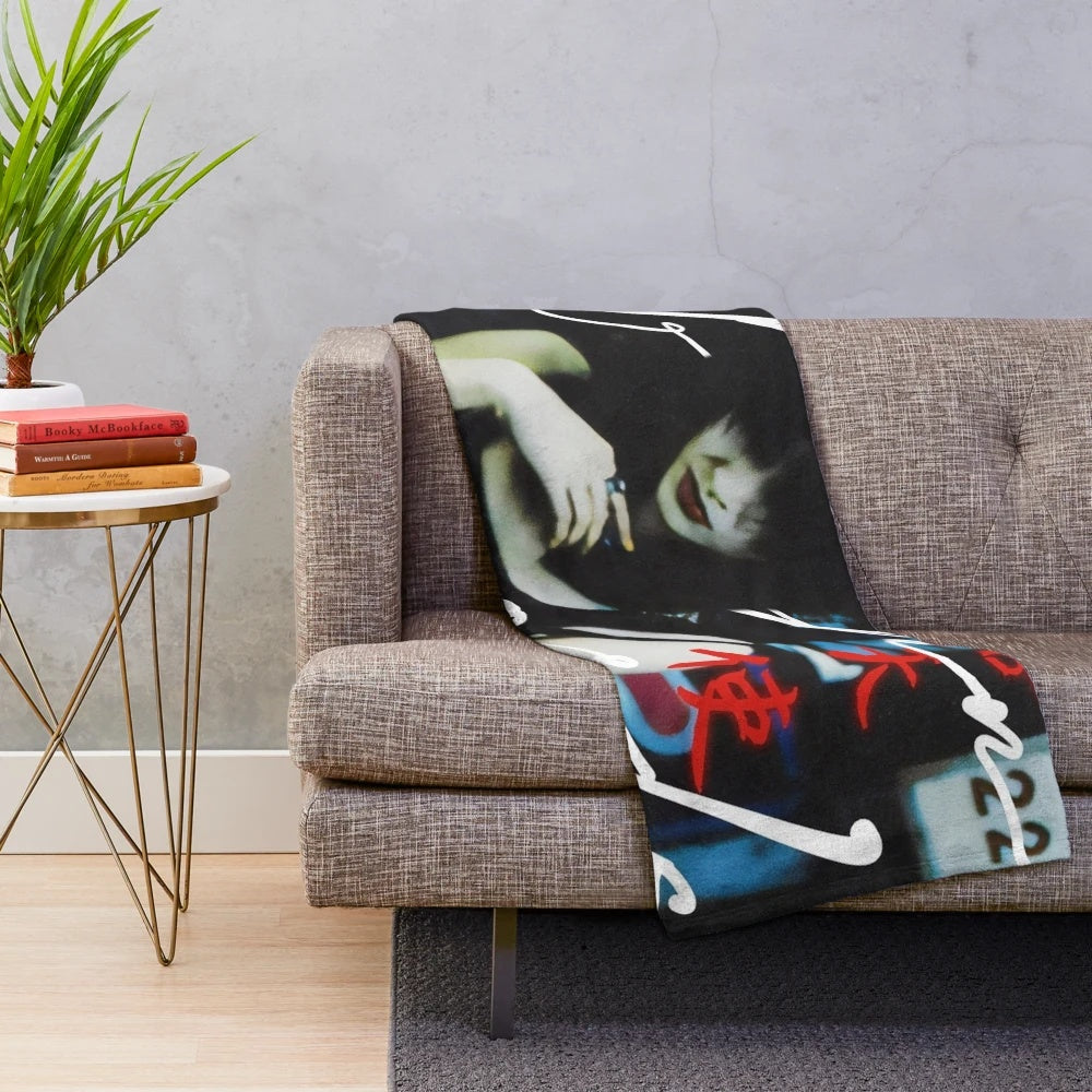 Michelle Reis inspired plush blanket for movie and cinema fans
