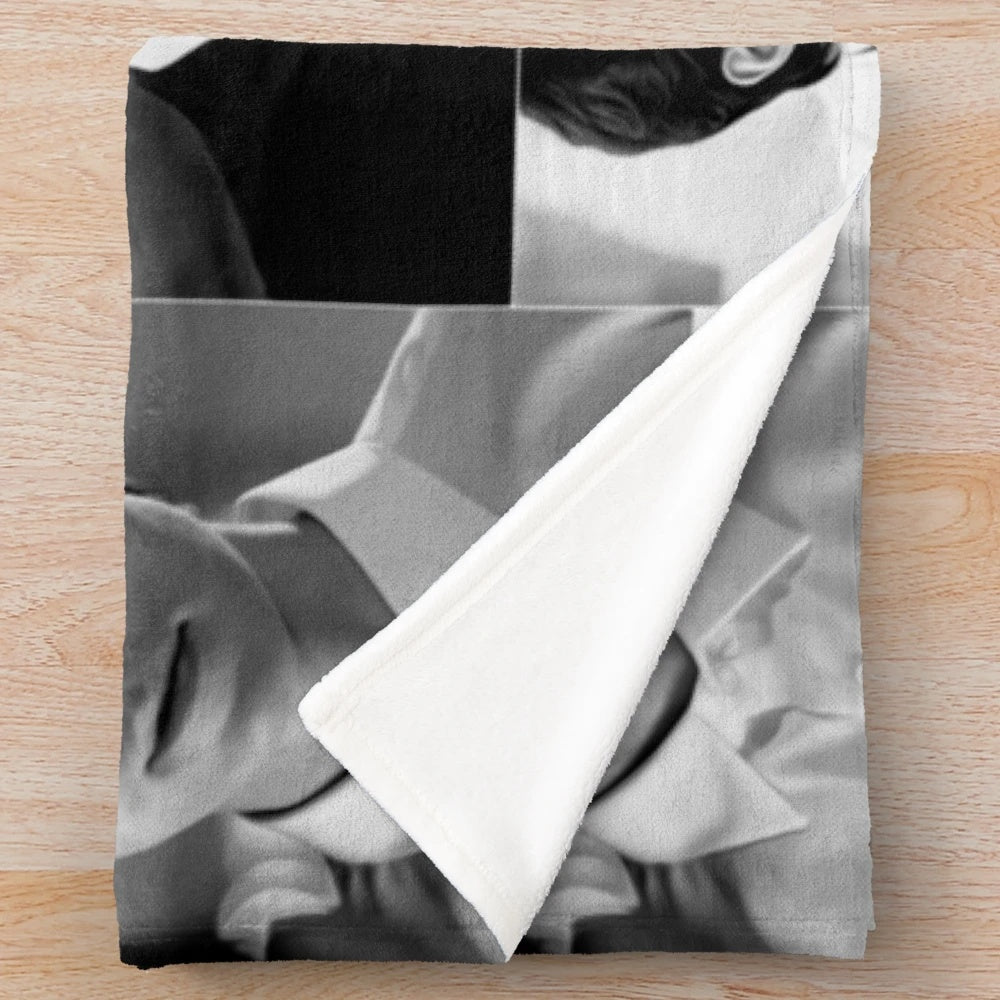 Korean drama-inspired plush blanket featuring Lee Dong Wook