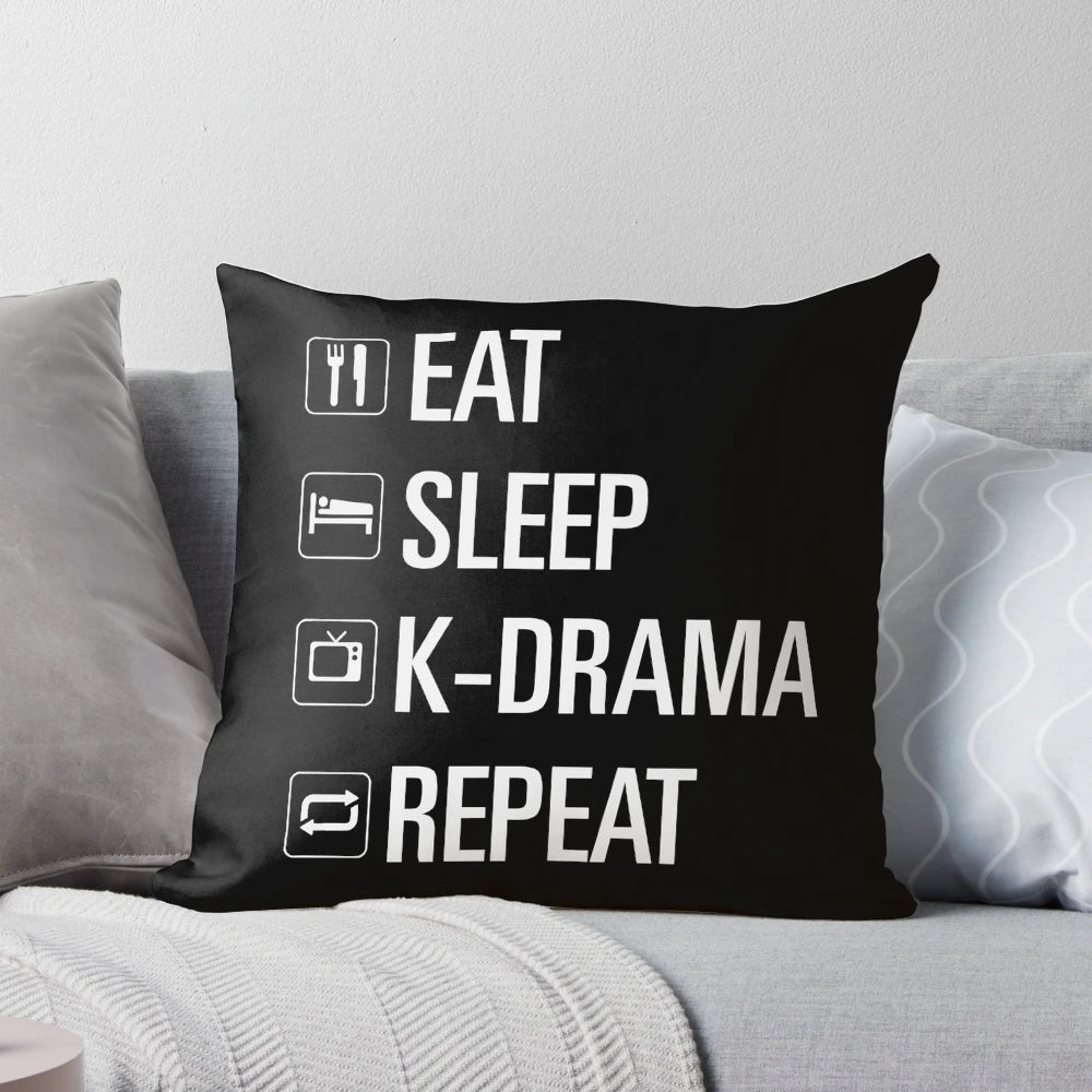 Soft and fluffy pillow featuring popular Korean drama and K-pop group designs